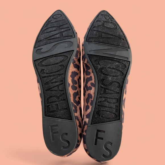 Franco Sarto Animal Print Flats-NWOT - Picture 5 of 5